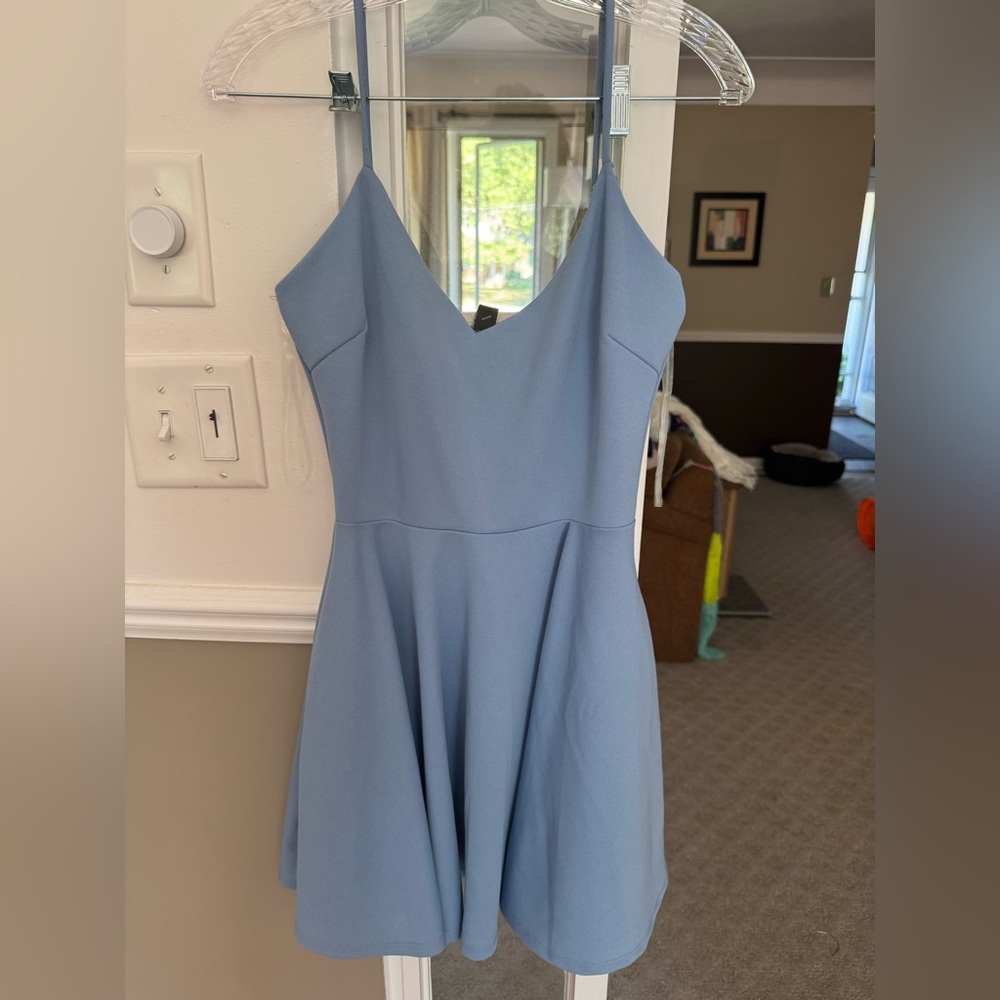Windsor periwinkle dress